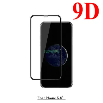 9D 9H Visišką grūdintas Stiklas Screen Protector for Apple iPhone XR 6.1