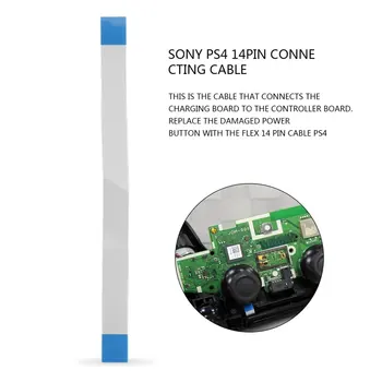Įkrovimo Valdybos 12 PIN 14pin Sony PS4 Valdytojas Kabelis Flex Kabelis 10ppin Touch Pad Flex Juostelės Kabelis ONLENY