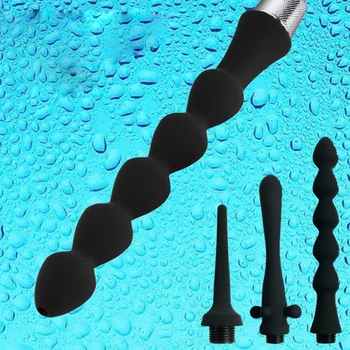 Silikono Analinis Valymo Vyrų išangę klizma valymo silikono irrigator bidė Makšties Plovimo Moters Sekso Žaislų Valiklį Išangę Klizma Įrankis