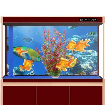 46cm Žalia Povandeninį Vandens Plastikinių Augalų Akvariumo Žuvų Bakas Ornamentas, Papuošimas