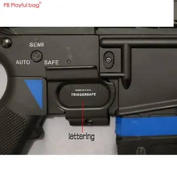 Žaismingas maišelį Lauko CS Jinming 9 TTM gelio kamuolys trigger gun apsaugoti užraktas MK18 serijos sukelti saugus Taktinis CS Žaidimas žaislai QF57