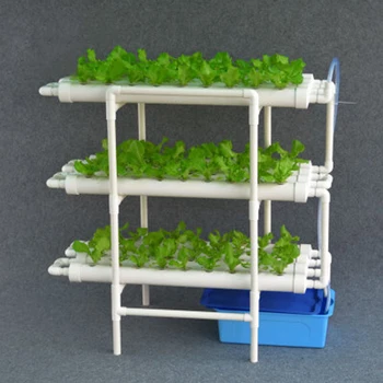 Naujas Hydroponics Sistema Sodinimo Sodininkystės Sluoksniuotos trimatis Sodinimo Rack 12 Vamzdžiai Soilless Auginimo Įranga