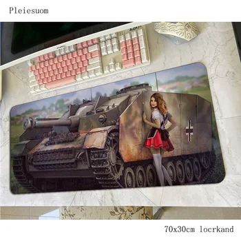 World of tanks kilimėliai 700x300x3mm Kawaii žaidimų pelės mygtukai dideli klaviatūros kilimėlis, riešo poilsio sąsiuvinis žaidėjus priedai padmouse kilimėlis