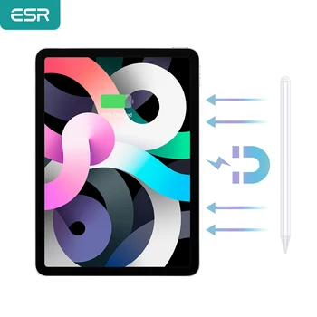 ESR Magnetinis pieštukas iPad 4 Oro 2020 Reaguoja Skaitmeninis iPad Stylus Pieštuku Magnetinio Tvirtinimo 2018 iPad Pro 11 12.9