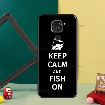Meilė Žvejybos Atveju Xiaomi Redmi Pastaba 9 8 Pro Pastaba 9S 8T Note7 Funda Atveju Redmi 9 9A 9C Dangtis
