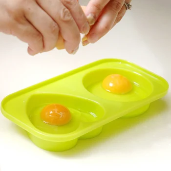 2vnt Gražių Kiaušinių Įkandimų Formų netoksiškas Bekvapis Mikrobangų Krosnelė Kiaušinių Garlaivis Namų Virtuvėje HY99