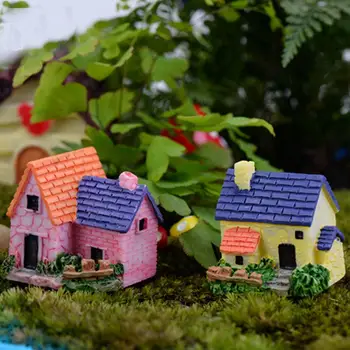 Mielas Vila Mini Kraštovaizdžio Micro Apdaila Sodų, Namų Lauko Ornamentas 
