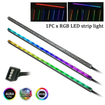 RGB LED Juostelės Šviesos Kvėpavimo PC motininę Plokštę Profesionalaus Apšvietimo Kompiuterio Individualiai Praktiškai Pasiekiama 5V 3pin Antraštė