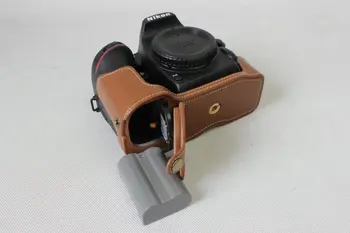 Nauja Originali Nekilnojamojo Odos Pusė Maišo Kamera Apačioje Atveju Dangtelis Nikon D7500 Kamera Apačioje Atidarymo