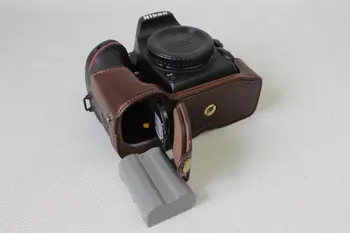 Nauja Originali Nekilnojamojo Odos Pusė Maišo Kamera Apačioje Atveju Dangtelis Nikon D7500 Kamera Apačioje Atidarymo