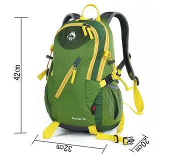 Džiunglių Karalius Autentiški profesionali alpinizmo maišelį lauko keliauti, važinėti kalnų laipiojimo vandeniui nailono pečių maišą 25L