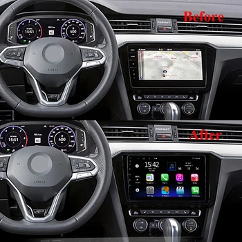 Volkswagen Variantas 2020 m. 2 Din Automobilio Radijo, GPS Navigacijos, Multimedijos Grotuvas 