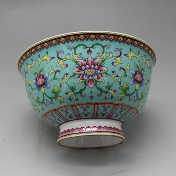 Kinijos Seno Porceliano Pastelinių Raštuotas Gėlių Vazos Kinų Miltai Dubuo