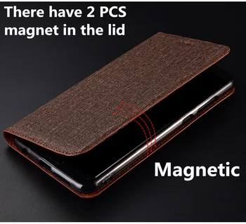 Aukštos klasės PU odos magnetinio apversti telefono dėklas, skirtas Samsung Galaxy Note, 10 Plus 