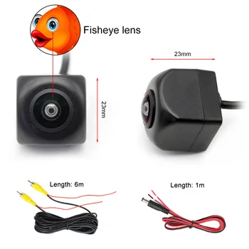 Atsparus vandeniui HD 170 Laipsnių Fisheye Objektyvas Nolight Naktinio Matymo Automobilį Atbuline Atsarginės Galinio vaizdo Kamera, VAIZDO Parkavimo Kamera