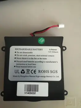 Easylander HSD1022M 7.4 V 3500mAh Li polimeru baterijos omon Nešiojamą Oscilloscope Series baterijos DVD GPS galia bankas