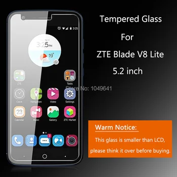 JONSNOW Skirtas ZTE Blade V8 Mini Grūdintas Stiklas Kino 9H Sprogimų Priekiniai LCD Screen Protector for ZTE Blade V8 Lite