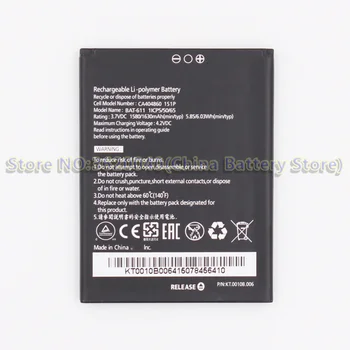 GND 1630mAh/6.03 Wh GPGB-611 Bateriją Acer Liquid Z4 Z140 Z160 išmaniojo telefono Li-ion bateria Li-Polimero Batterie