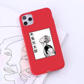 Oya Oya Oya Haikyuu Tinklinis anime Telefono dėklas Saldainiai Spalvos iPhone 6 7 8 11 12-os mini pro X XS XR MAX Plus