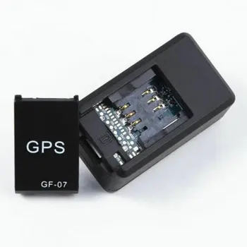 GF07 Mini Dydis Magnetinė GPS Tracker Real-time Automobilių Sunkvežimis Transporto Locator GSM GPRS Super Mažas Dydis ir Vieta
