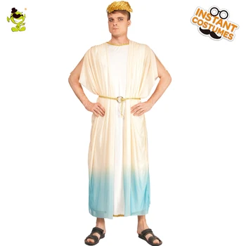 Kilmingų Romėnų Kostiumai Karnavaliniai Cosplay Šalies Komplektus Helovinas Vaidmuo graikų Toga Skraiste Fancy Dress Up Suaugusių Vyrų