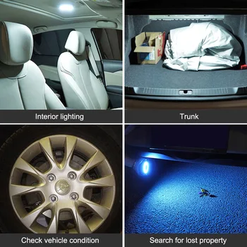 Automobilio Salono LED Skaitymo Šviesa Automatinė USB Įkrovimo Stogo Automobilio Saulės Kamieno Transporto priemonės Interjero Stogo Šviesos