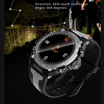 Plaukimo Baseinas, Nardymas 30 Metrų Smartwatch Vyrai Moterys Lauko Sporto Smart Laikrodžiai Kompasą, Aukščio Slėgio Barometras Oro Priminimas
