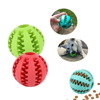 Pet Šuo Kramto Žaislą Elastinės Gumos Kamuolys Šuo Šuniukas Dantų Valymas Kamuolys Interaktyvus Naminių Gyvūnų Žaislai Šuo Molinis Žaisti Mokymo Piskliwy Žaislas