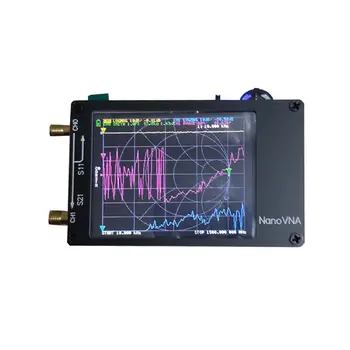 GeekStyl LZNano VNA 10KHz-1,5 GHz Vektoriaus Tinklo Analizatorius 2.8 Colių Jutiklinis Ekranas 500mah Baterija Analizatorius