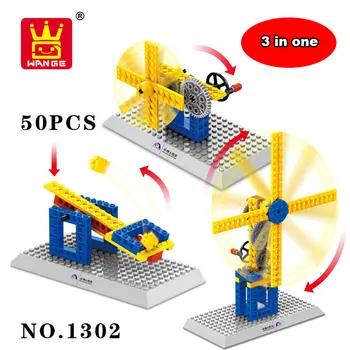 WANGE 1301-4 Montavimas Mechaninės Inžinerijos Modelio Blokų 