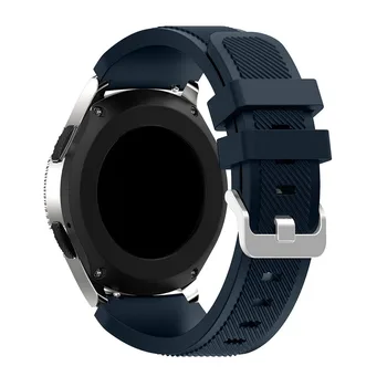 22mm Dirželis Xiaomi Haylou Saulės LS05 Išmaniųjų Laikrodžių Apyrankės Juostos Pakeitimas Sporto Silikono Watchband Apyrankė Priedai