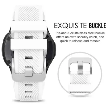 22mm Dirželis Xiaomi Haylou Saulės LS05 Išmaniųjų Laikrodžių Apyrankės Juostos Pakeitimas Sporto Silikono Watchband Apyrankė Priedai