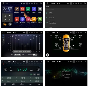 Automobilio Multimedijos Grotuvas 4K Vaizdo Android 6.0 GPS Navigacija, Garso 2 Din Radijo Suzuki Swift Stereo Grotuvas Centrinis Jutiklinis Ekranas