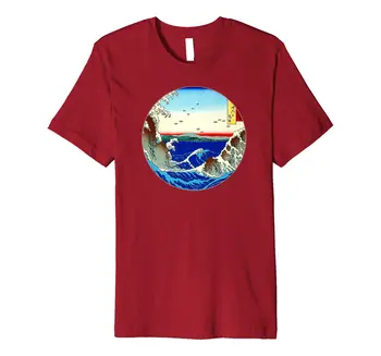 Derliaus Meno Vandenyno Whirlpool Dizaino T-Shirt Naujokų Vasaros Cool Vyrai Tee 