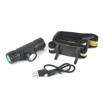 D10 3000lumens XM-L2 LED Žibintai USB Įkrovimo Dviračių Žibintų 18650 Baterija Galvos Žibintuvėlis, Kempingas, Žvejyba, Žibintuvėlis
