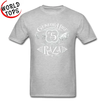 Raza Ginklą Nuoma Kietas vyriški T-Shirt Vyraujančias Vasaros Apvalios Kaklo Medvilnės Kvėpuojantis Topai Marškinėliai 3D Atspausdintas Tees Marškinėliai