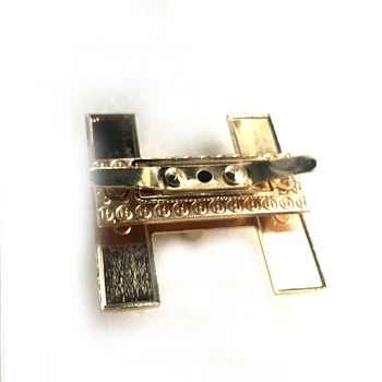 4.5 cm Didelės Piniginės užraktas H užraktas aukso, sidabro, žalvario Ginklą twist rankinėje ruožtu užraktas