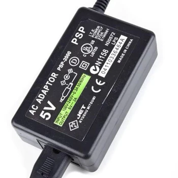 Biuro Lengvas Plug Juoda Nešiojamų Universal baterijos Pakeitimas Maitinimo Adapteris Priedai Namo PSP1000/2000/3000