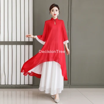 2021 qipao tradicinės kinų suknelės cheongsam ilgos satino qipao sexy lady qipao suknelė elegantiškas šalis suknelė rytų suknelė qipao