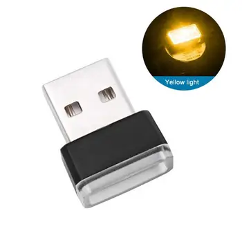 Naujausia Automobilių Stogo Star Šviesos Interjero Mini LED Žvaigždėtą Lazeriu Atmosferą Aplinkos Projektoriaus Šviesos USB Auto Apdaila Naktį Šviesos