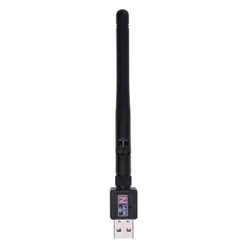 USB WiFi Adapteris, Antena Wifi USB 2.0 LAN Adapteris Bevielio Tinklo plokštė 300Mbps 802.11 n Wi-fi Dongle Ethernet Nešiojamas KOMPIUTERIS