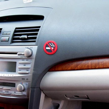 Nauji karšto pardavimas automobilių stilius nerūkantiems logotipą, lipdukai, automobilių lipdukai Dropshipping už 
