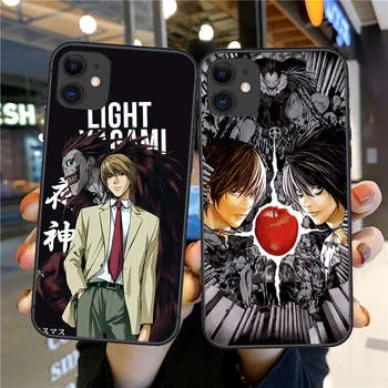 Anime, Anime Death Note, Ryuk Minkštos Tpu Telefoną Atveju Funda iPhone 11 12 Pro Max X Xr Xs Max 6 7 8 Plius Silikono Coque Padengti Shell