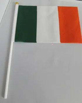 14 * 21 cm Airija rankos signalas plevėsuojanti vėliava mažas banner vėliavos