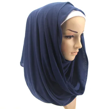 85*180cm Naujas Stilius Jersey Skarelė Nespalvoti Hui Moterų Turbaną Arabų Moterų Prakaito, Patogus ir Kvėpuojantis Hijab