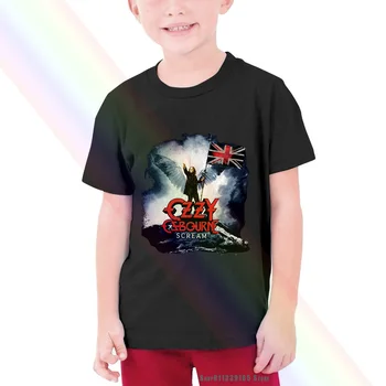 Ozzy Osbourne Rėkti, 2011 m. Europos Kelionių Vaikų Kid T-shirt Vidutinio europos sąjungos Oficialusis