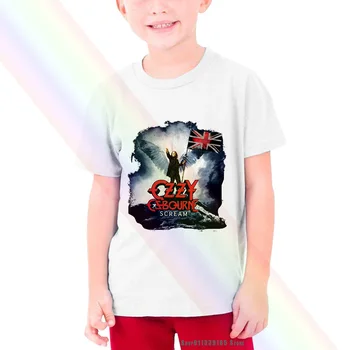 Ozzy Osbourne Rėkti, 2011 m. Europos Kelionių Vaikų Kid T-shirt Vidutinio europos sąjungos Oficialusis