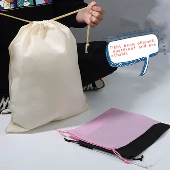 Apsaugoti atsparus Vandeniui Pakuotės Batų saugojimo krepšys organizatorius neaustinis audinys Atkreipti kišenės, Raišteliu, tualetinių reikmenų maišai, dėklas