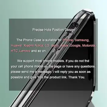 Ultra Plonas Skaidrus Soft Case For iPhone 6s Plius 6 Telefoną Padengti