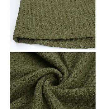 Rudens, Žiemos, žalia negabaritinių džemperis Moterims, Laisvi Megztiniai Ponios Plius Dydžio Megztinis (Puloveris) Moterų Trikotažas 4XL